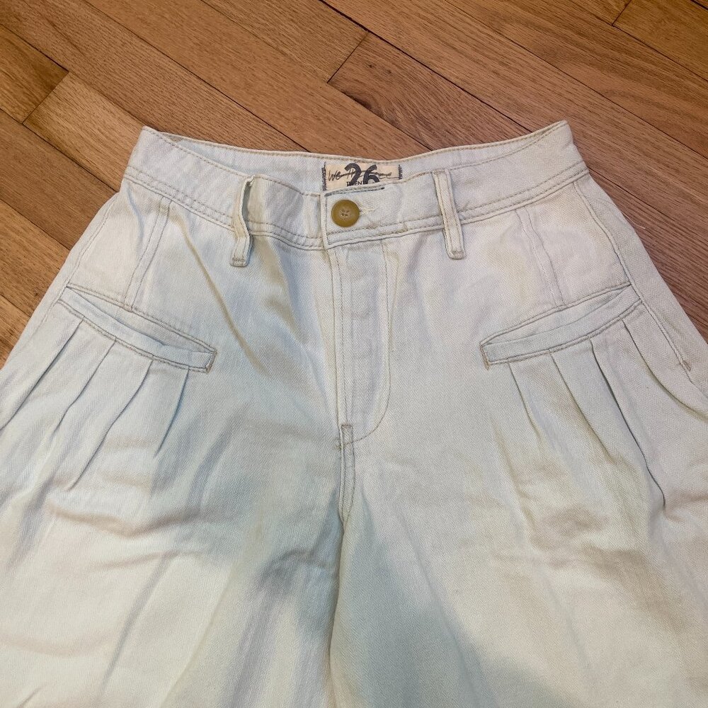 065 Free People Charlie Wide-Leg Jeans New without Tags Sizes 28/29 Avail - Picture 5 of 6